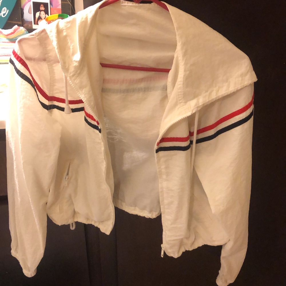 Pacsun cropped wind breaker